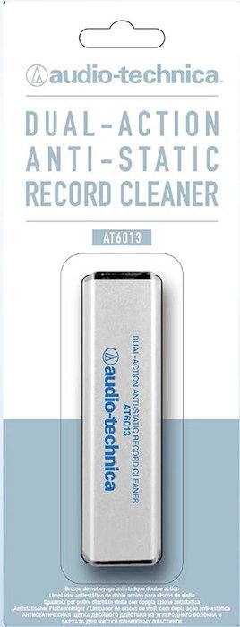 Audio-Technica AT6012 Record Care Kit with Record Care Solution, Brush Pad, Storage Base, and Adhesive Tape N7