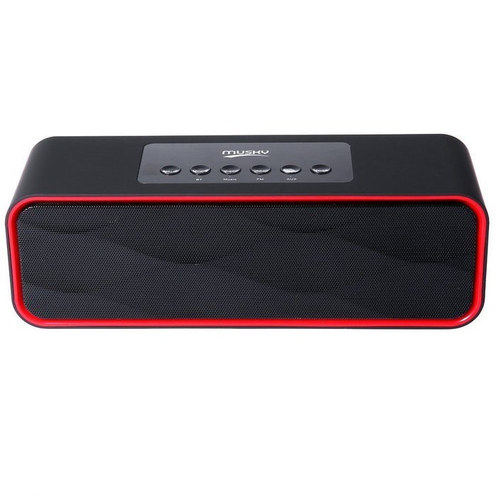 MUSKY DY22 Portable Wireless Bluetooth Speaker FM Radio MP3 Player,10 Play Hours, 2200mAh Battery, Hands-Free...