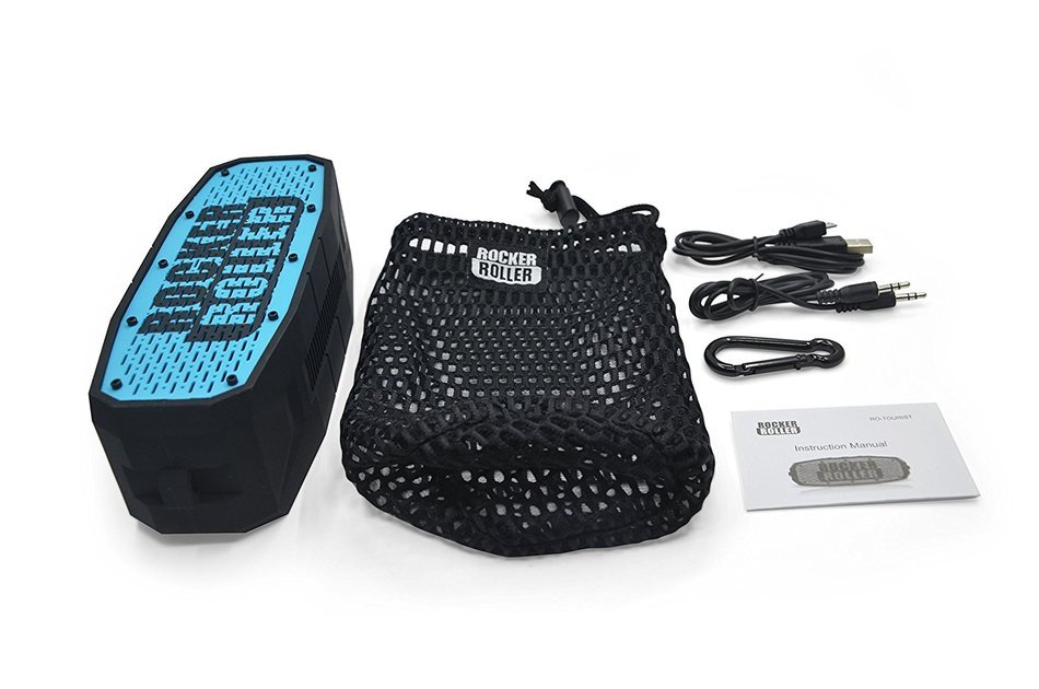 Rockerroller Ro-tourist Waterproof/ Shockproof Bluetooth Speaker. Outdoors/ Shower Water Resistant Wireless Speaker... N3