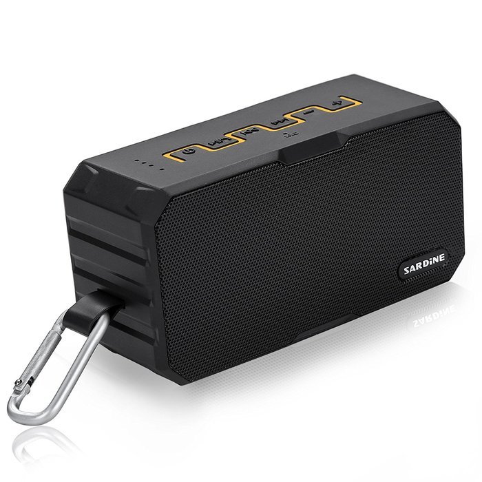 Wireless Speaker, Kingland Waterproof Mini Bluetooth Speaker, Dual Driver 7W, Super Bass Sound, 2500mAh Power...
