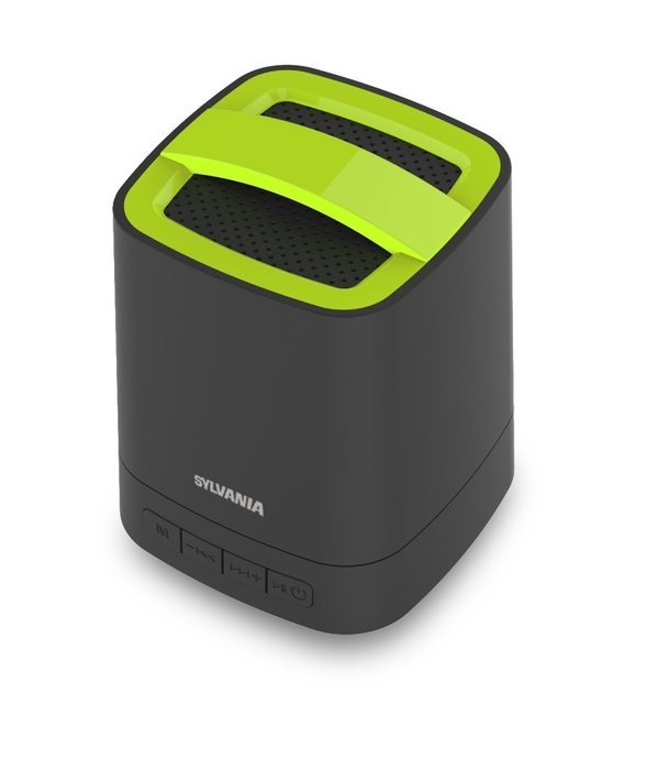 Sylvania Bluetooth Wireless Mini Speaker with Rechargeable Battery (Black) N3