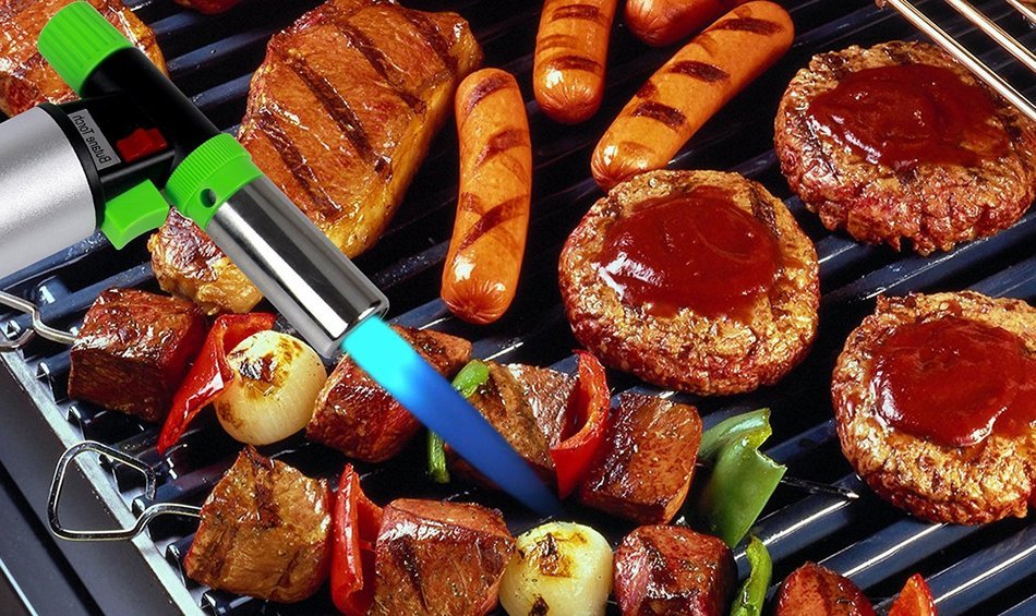 Culinary Torch - Micro Butane Torch - Best Creme Brulee Torch - Food Torch - Cooking Torch - Cooking Blow Torch... N5