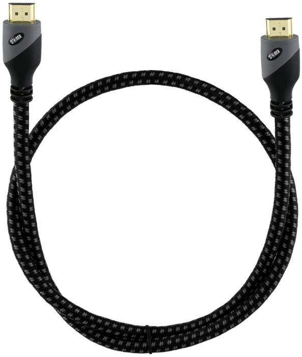 HDMI Cable 3ft - HDMI 2.0 Ready (4K @ 60Hz, 18Gbps) - Braided Cord (28AWG) - High Speed (Category 2) with Ethernet... N5
