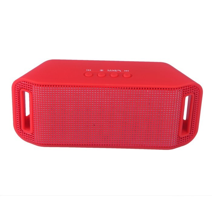 HDE Bluetooth Speaker Wireless LED Light Up Mini Portable Music Player for Smart Phone Tablet PC (Black) N16