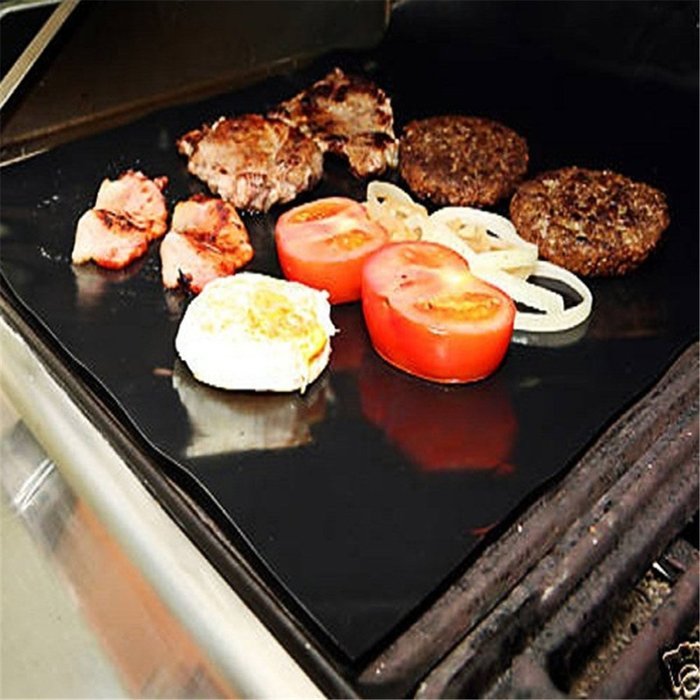 Beku Grill Mat&nbsp;Premium Quality Non-Stick Baking Mat & Cookie Sheet &ndash; PTFE Teflon BBQ Grill Sheet BBQ Mat BBQ Pad... N3