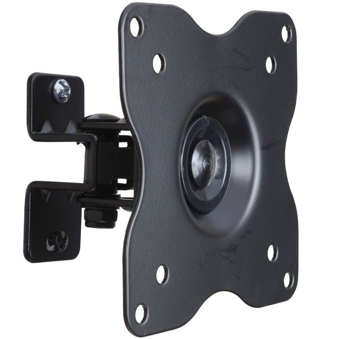 VideoSecu ML411B Adjustable Tilt Swivel Rotation TV Wall Mount Bracket for LCD LED TV and Monitor (Max 44 lbs,...