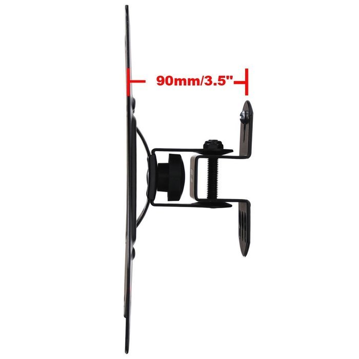VideoSecu ML411B Adjustable Tilt Swivel Rotation TV Wall Mount Bracket for LCD LED TV and Monitor (Max 44 lbs,... N8