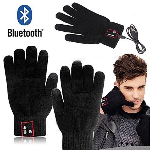 Smart Bluetooth Glove Wireless Touch Screen Talking Magic Gloves Bluetooth Headphone With Mic For iphone/ samsung... N3