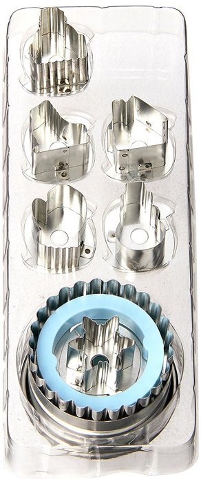 R & M 1848 Christmas Linzer Cookie Cutter Set