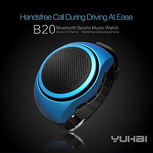 Bluetooth Wireless Speaker Watch Mini Speaker Outdoor Sport Running Portable Music Player For Iphone 4 5 6 plus...