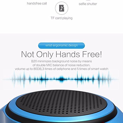 Bluetooth Wireless Speaker Watch Mini Speaker Outdoor Sport Running Portable Music Player For Iphone 4 5 6 plus... N3