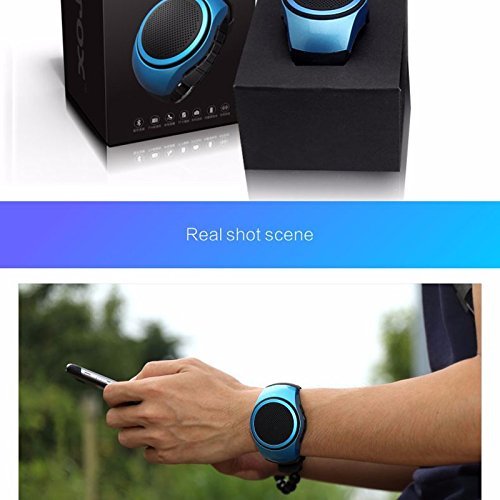 Bluetooth Wireless Speaker Watch Mini Speaker Outdoor Sport Running Portable Music Player For Iphone 4 5 6 plus... N9