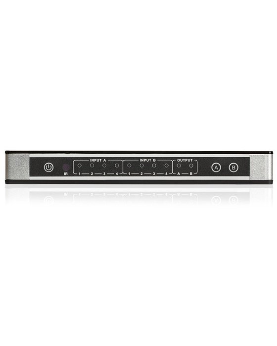 4 x 2 HDMI Matrix Switch [Ultra HD 4K x 2K], FosPower 4 In 2 Out Switcher / Splitter with Optical & L/R Audio... N2