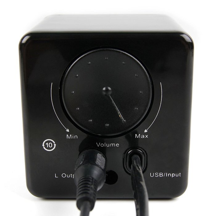 DURAGADGET Small & Portable USB Powered Phone Speakers With Volume Dial For Wiko Rainbow / Wax / Mazing / Getaway... N2