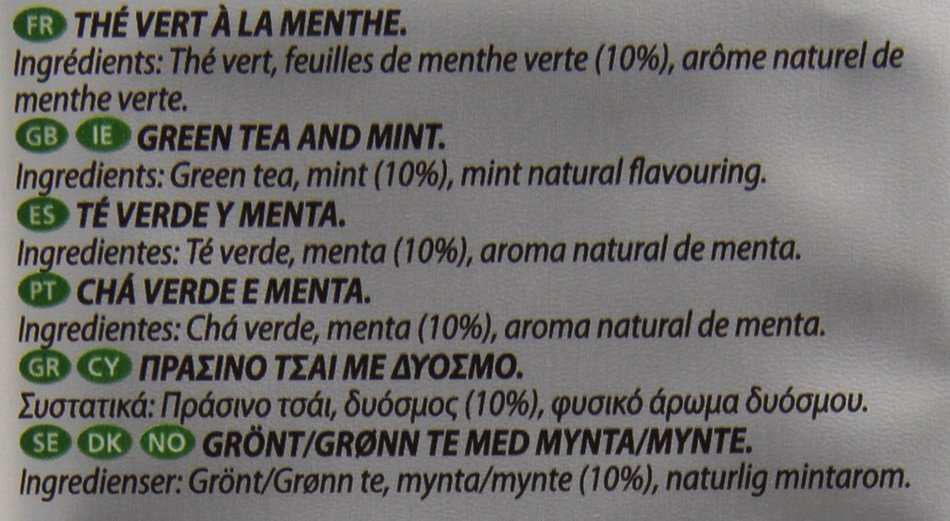 Tassimo Twinings Green Tea & Mint, 16 T-Discs N7