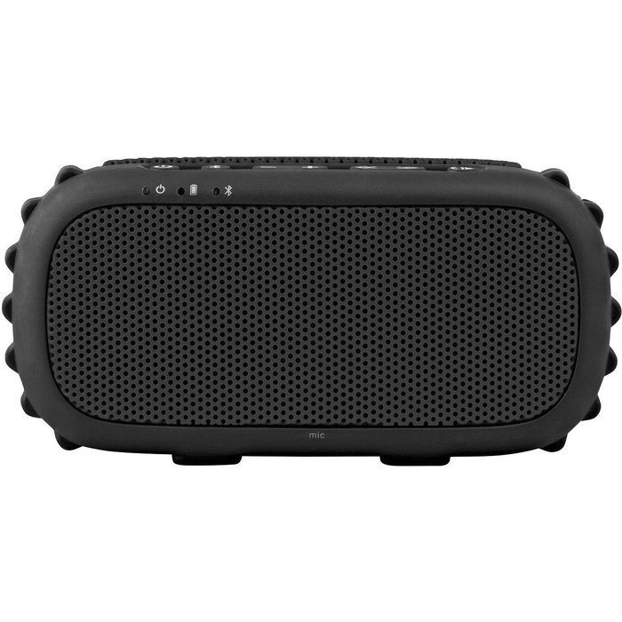 ECOXGEAR GDI-EGRX60 ECOROX Waterproof Bluetooth Wireless Rechargeable Speaker Black (Certified Refurbished)