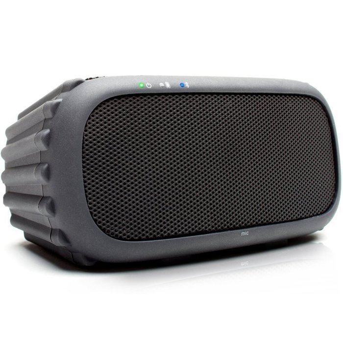 ECOXGEAR GDI-EGRX60 ECOROX Waterproof Bluetooth Wireless Rechargeable Speaker Black (Certified Refurbished) N2