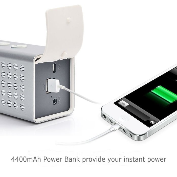 Souldio&trade; Bluetooth Speaker Portable Wireless Speaker,20W Output,12 Hours Battery Life,Power Bank Speaker,Aluminum... N5
