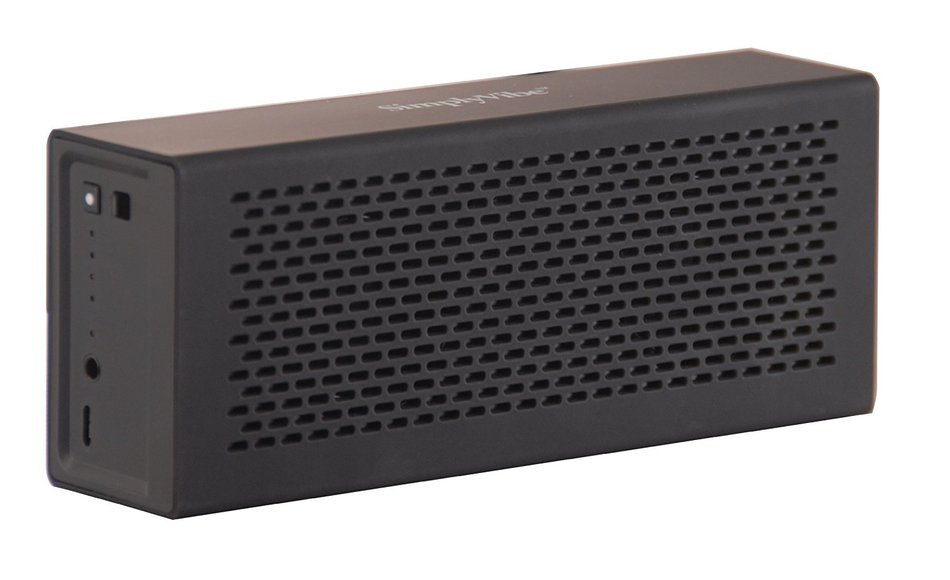 SimplyVibe V5-BT1- Wireless Bluetooth Speakers with Built-In 18-Hour Rechargeable Battery, USB Charger and Speakerphone... N4