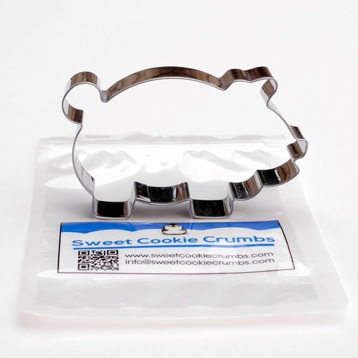 Big Pig Cookie Cutter- Stainless Steel