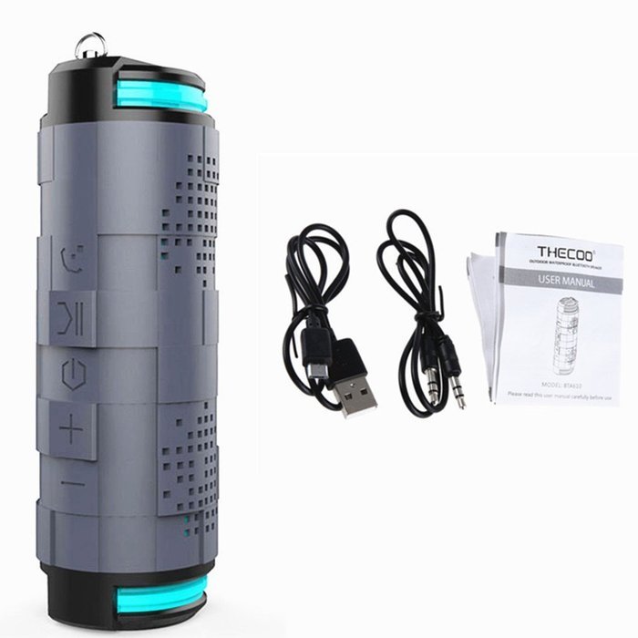 YIDA BS04 Portable Super Bass Wireless Bluetooth Speaker with IP5 Waterproof IP4X Dustproof IP3X Shockproof Function... N12