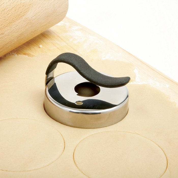 Norpro 3494 Donut Biscuit Cutter with Removable Center N3