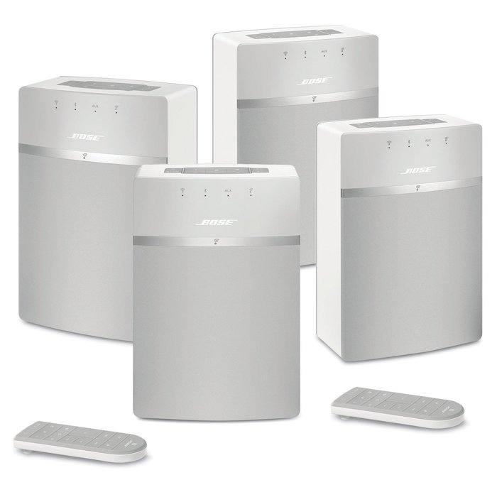 Bose SoundTouch 10 Wireless Music System Bundle 4-Pack - White