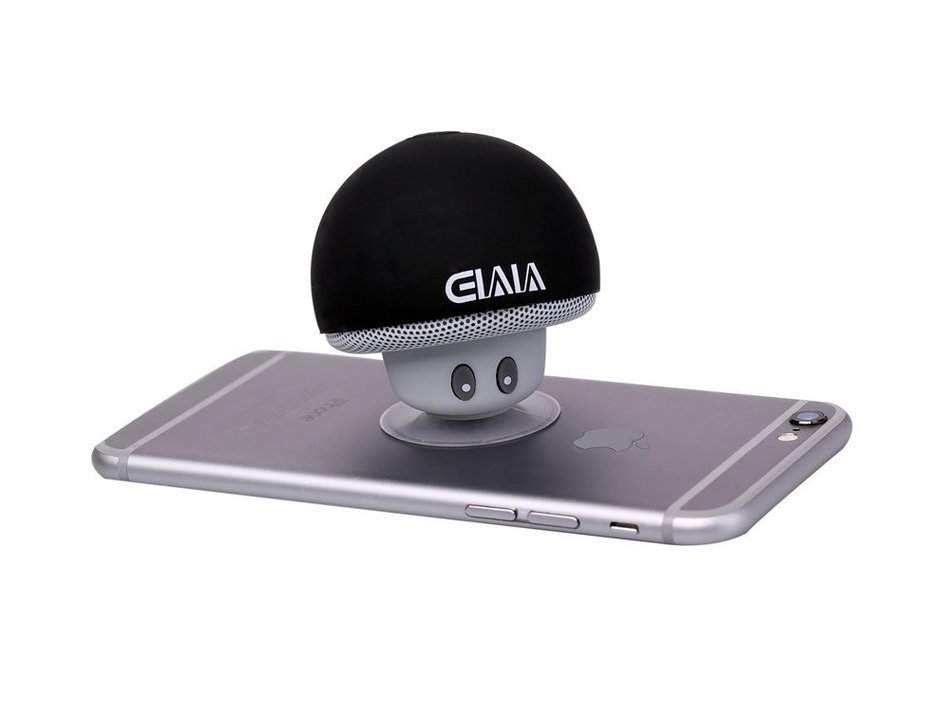 Elala Bluetooth Speaker, Cute Mini Speaker (Black) N4