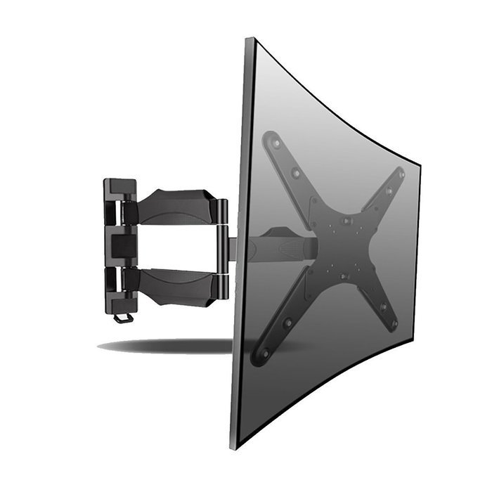 Suptek Articulating Full Motion Tv Wall Mount Bracket Ultra Slim Design Tilt Swivel & Rotation Feature For Most...