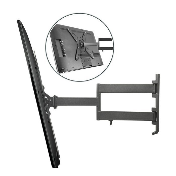 Suptek Articulating Full Motion Tv Wall Mount Bracket Ultra Slim Design Tilt Swivel & Rotation Feature For Most... N4