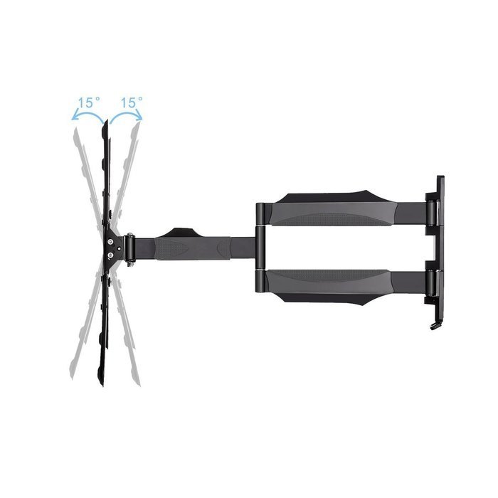 Suptek Articulating Full Motion Tv Wall Mount Bracket Ultra Slim Design Tilt Swivel & Rotation Feature For Most... N7
