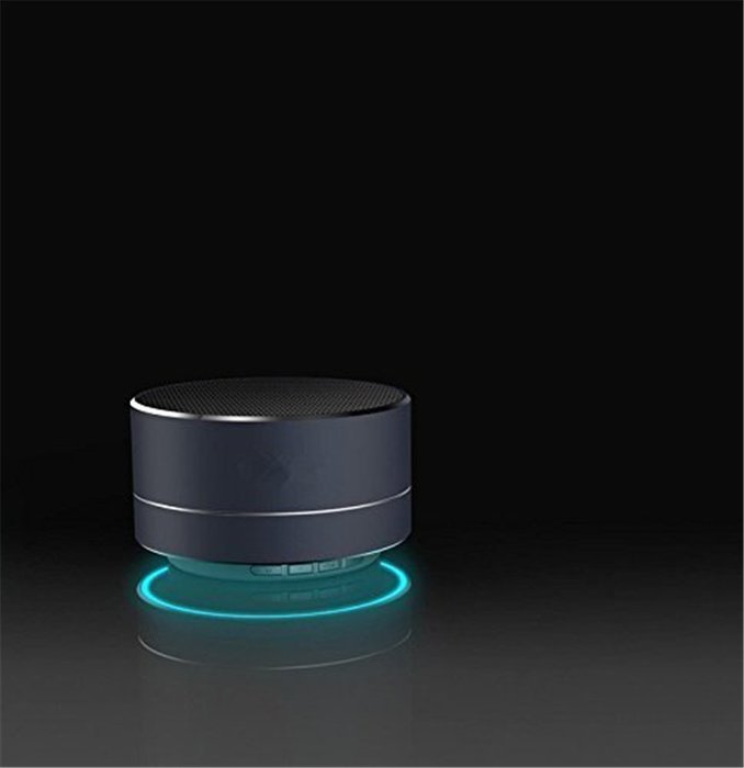 Bluetooth Speaker, GreenElec Mini Metal Enhanced Bass Wireless Portable Speaker With Built in Mic, USB and TF... N7