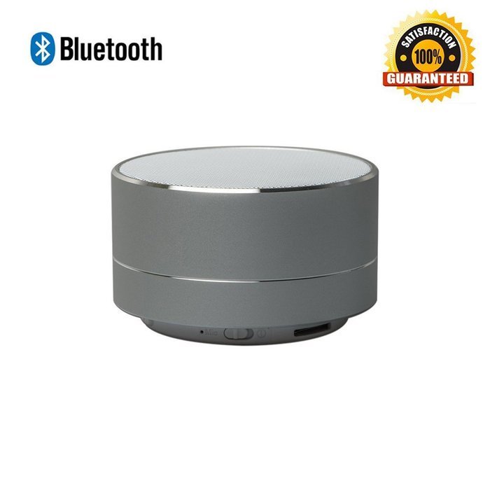 Bluetooth Speaker, GreenElec Mini Metal Enhanced Bass Wireless Portable Speaker With Built in Mic, USB and TF... N10