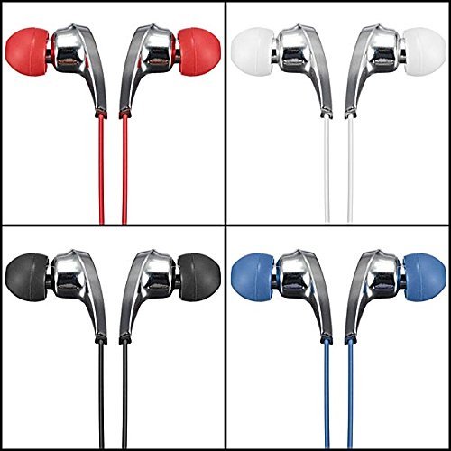 Wireless Bluetooth 4.1 Stereo Sweatproof Sports Earphones For iPhone Color Blue