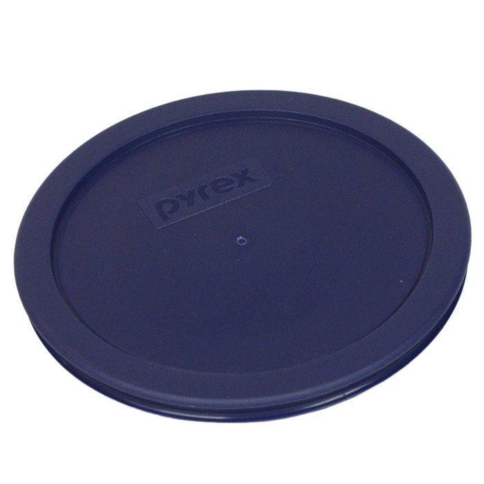 Pyrex Blue 3 Cup Round Storage Cover #7401-PC for Glass Bowls 4-Pack N4