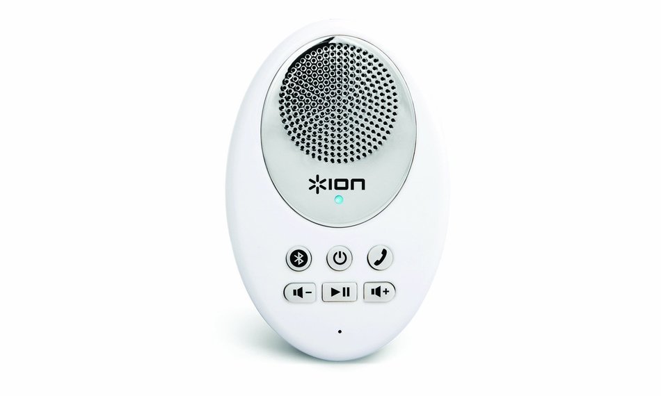 ION Audio Sound Splash | Wireless Water-Resistant Bluetooth Speaker with Built-In Mic & Call Answering N6