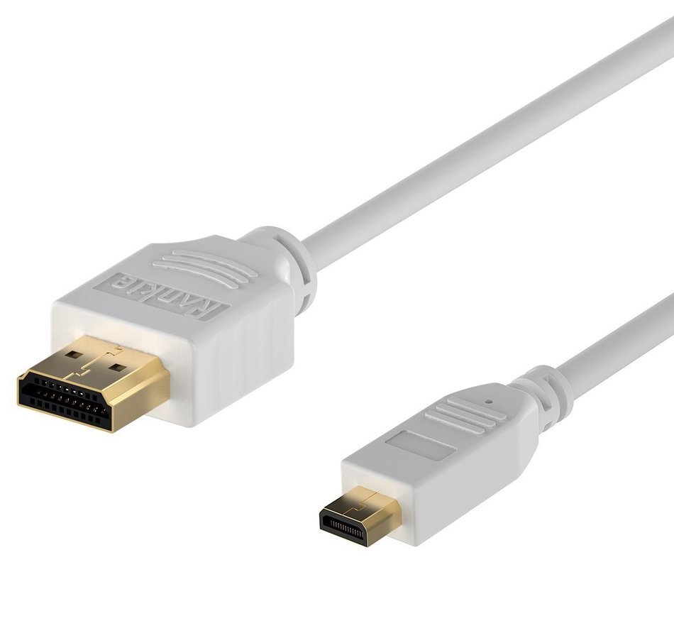 Micro HDMI to HDMI Cable, Rankie High-Speed HDMI to Micro HDMI HDTV Cable - 6FT Supports Ethernet, 3D, 4K and... N7