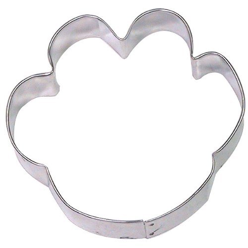 Dog Paw Print Cookie Cutter - 4.5 inches