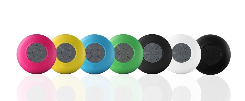 Finco(TM) HD Water Resistant Bluetooth 3.0 Shower Speaker, Handsfree Portable Speakerphone with Built-in Mic,... N5