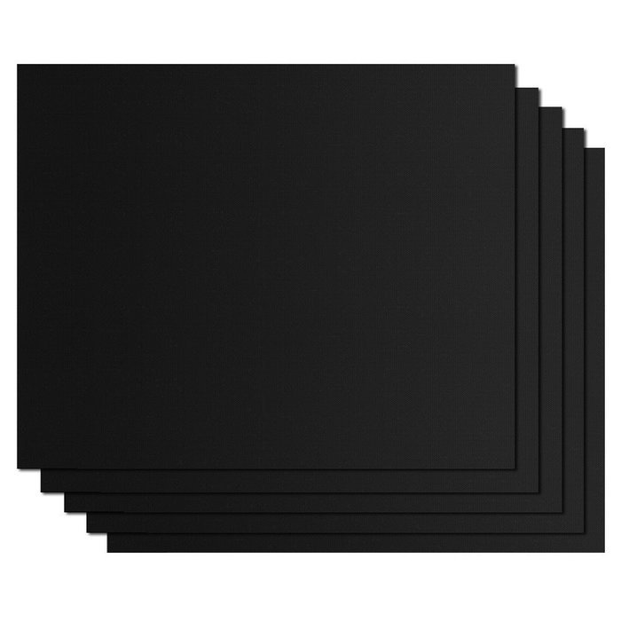 niceEshop(TM) Set of 3 Non-Stick BBQ Grill Mat Heat Resistant Barbecue Sheets For Grilling Meat, Veggies, Seafoodd N8