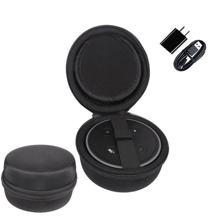 Travel Carry Pouch Sleeve Portable Protective Box Cover Bag Cover Case For Amazon Echo Dot and All-New Echo Dot... N8