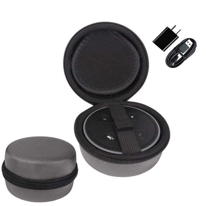 Travel Carry Pouch Sleeve Portable Protective Box Cover Bag Cover Case For Amazon Echo Dot and All-New Echo Dot... N15