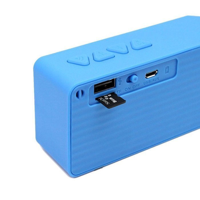 LED Flashing Speaker, Ollivan Mini Colorful Pulse Wireless Bluetooth Speaker Hands-free Stereo Sound Build-in... N16