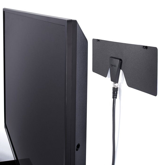 AmazonBasics Ultra Thin Indoor TV Antenna - 35 Mile Range N7