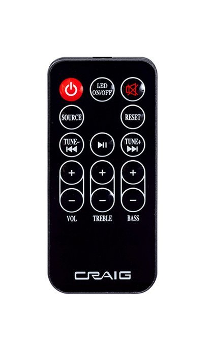 Craig Electronics Water Dancing Tower Speaker System with Color Changing Lights N4