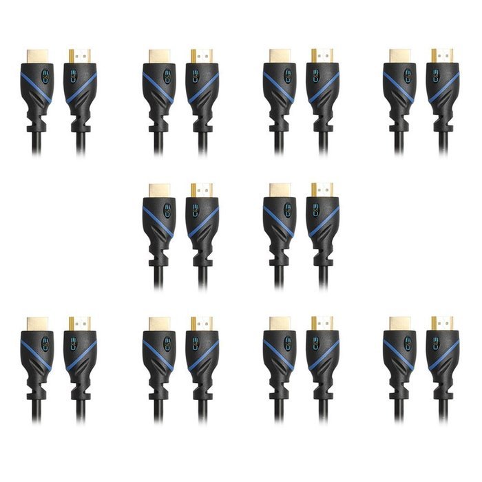 C&E High HDMI Cable 75 Feet with Built-in Signal Booster Supports 3D & Audio Return Channel Full HD, CNE514307 N9