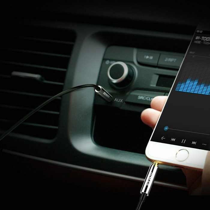 Anker 3.5mm Premium Auxiliary Audio Cable (4ft / 1.2m) AUX Cable for Headphones, iPods, iPhones, iPads, Home /...