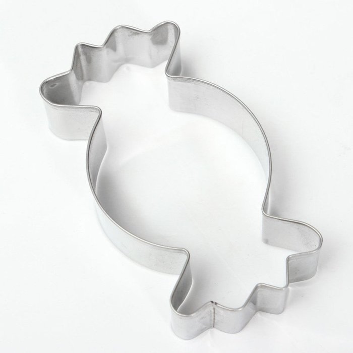 2 Pcs/ Stainless Steel Candy Shape Cookie Cutter Biscuit Cake Baking Mold Mould N3
