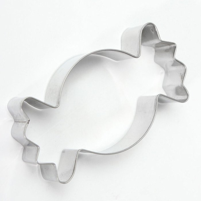 2 Pcs/ Stainless Steel Candy Shape Cookie Cutter Biscuit Cake Baking Mold Mould N4