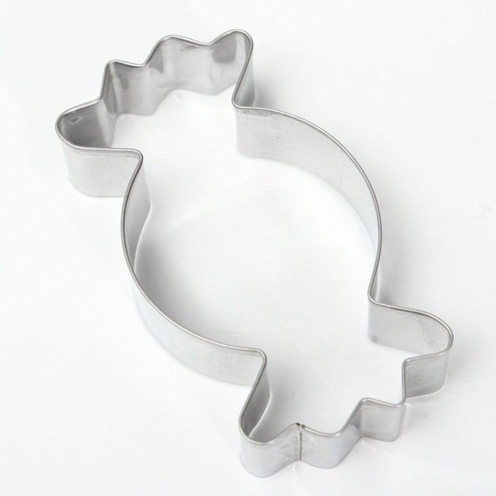 2 Pcs/ Stainless Steel Candy Shape Cookie Cutter Biscuit Cake Baking Mold Mould N5